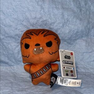 Mattel Star Wars Moodiverse plush toy featuring the character Chewbacca.